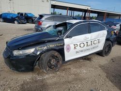 Salvage cars for sale at Riverview, FL auction: 2017 Ford Taurus Police Interceptor