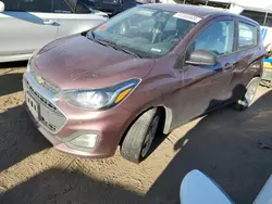 Chevrolet salvage cars for sale: 2019 Chevrolet Spark LS