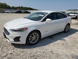 Salvage cars for sale at Franklin, WI auction: 2019 Ford Fusion SEL