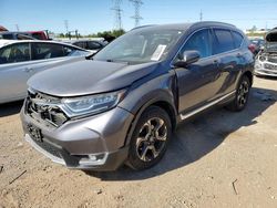 Salvage cars for sale at Elgin, IL auction: 2017 Honda CR-V Touring