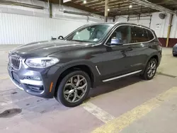 BMW salvage cars for sale: 2020 BMW X3 XDRIVE30I