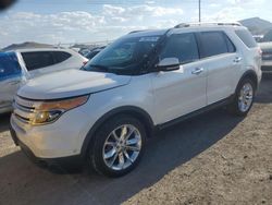 Salvage cars for sale at North Las Vegas, NV auction: 2013 Ford Explorer Limited