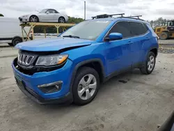 Jeep salvage cars for sale: 2020 Jeep Compass Latitude