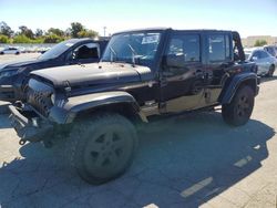 Salvage cars for sale at Martinez, CA auction: 2008 Jeep Wrangler Unlimited Sahara