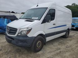 Salvage trucks for sale at Glassboro, NJ auction: 2018 Freightliner 2018 MERCEDES-BENZ Sprinter 2500