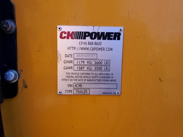 2012 CKP 25KW Gener