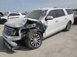 Salvage cars for sale at Indianapolis, IN auction: 2018 Ford Expedition Max Limited