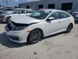 Salvage cars for sale from Copart Jacksonville, FL: 2021 Honda Civic EX