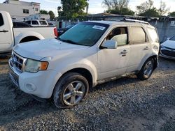 Salvage cars for sale at Opa Locka, FL auction: 2012 Ford Escape Limited