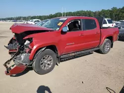 Salvage cars for sale at Greenwell Springs, LA auction: 2017 Toyota Tacoma Double Cab