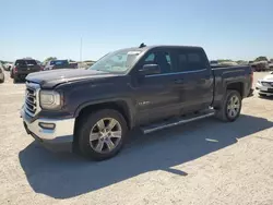 Salvage cars for sale at San Antonio, TX auction: 2016 GMC Sierra C1500 SLE