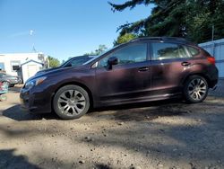 Salvage cars for sale from Copart Lyman, ME: 2013 Subaru Impreza Sport Premium