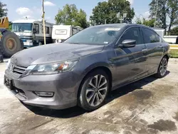 Salvage cars for sale at Sikeston, MO auction: 2013 Honda Accord Sport