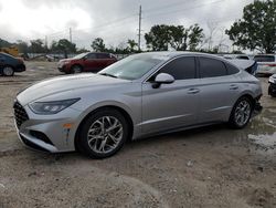 Salvage cars for sale at Riverview, FL auction: 2021 Hyundai Sonata SEL