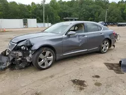 Salvage cars for sale at Grenada, MS auction: 2012 Lexus LS 460