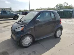 Smart salvage cars for sale: 2013 Smart Fortwo Pure