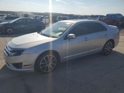 Salvage cars for sale at Grand Prairie, TX auction: 2011 Ford Fusion SEL