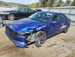 Salvage Cars with No Bids Yet For Sale at auction: 2023 Hyundai Elantra Blue