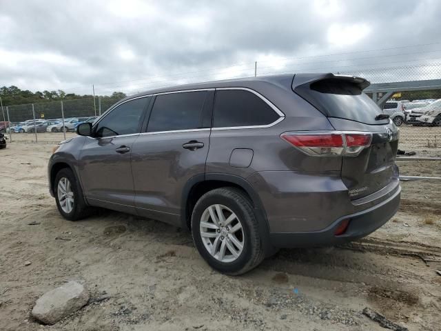 2015 Toyota Highlander LE