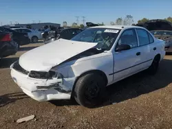 Salvage cars for sale at Elgin, IL auction: 1995 GEO Prizm Base