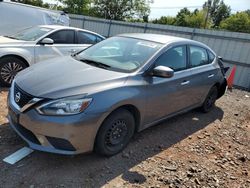 Salvage cars for sale at Hillsborough, NJ auction: 2016 Nissan Sentra S