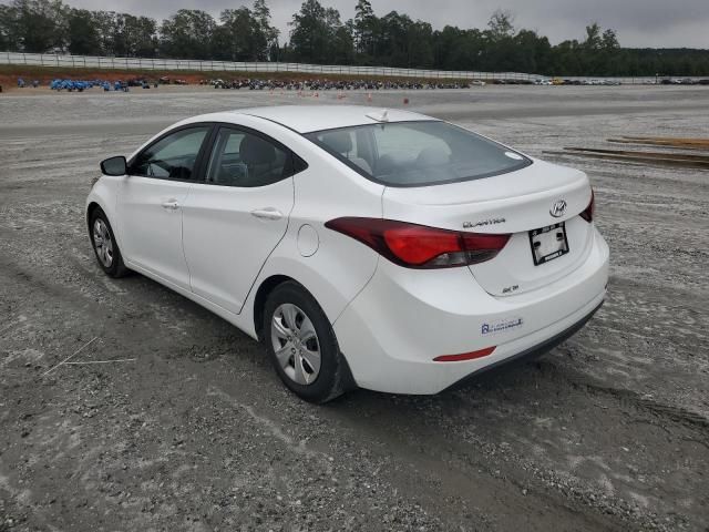 2016 Hyundai Elantra SE