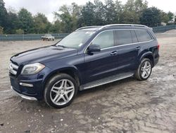 Mercedes-Benz gl-Class salvage cars for sale: 2015 Mercedes-Benz GL 550 4matic