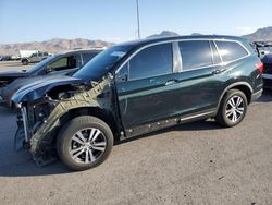 Honda salvage cars for sale: 2016 Honda Pilot EXL