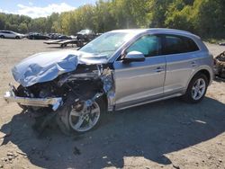 Salvage cars for sale at Marlboro, NY auction: 2023 Audi Q5 Premium 40