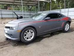 Salvage cars for sale at Austell, GA auction: 2015 Chevrolet Camaro LS