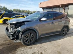 Salvage cars for sale at Fort Wayne, IN auction: 2018 Hyundai Santa FE Sport