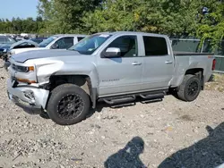 Salvage cars for sale at Candia, NH auction: 2018 Chevrolet Silverado K1500 LT