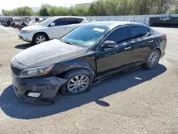 Salvage cars for sale at Las Vegas, NV auction: 2015 KIA Optima EX