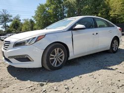 Salvage cars for sale at Waldorf, MD auction: 2015 Hyundai Sonata SE