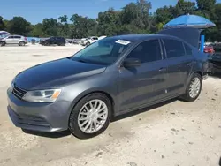 Volkswagen salvage cars for sale: 2015 Volkswagen Jetta TDI