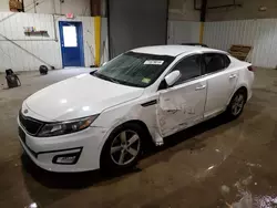 KIA salvage cars for sale: 2015 KIA Optima LX