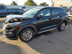 Salvage cars for sale at Littleton, CO auction: 2018 Hyundai Tucson SEL