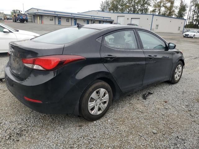 2016 Hyundai Elantra SE