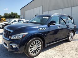 Infiniti qx80 salvage cars for sale: 2016 Infiniti QX80