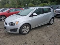 Salvage cars for sale at Candia, NH auction: 2013 Chevrolet Sonic LS