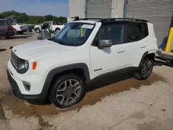 Salvage cars for sale at Memphis, TN auction: 2021 Jeep Renegade Limited