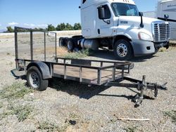 Salvage trucks for sale at Anderson, CA auction: 2013 Crsn Flatbedtrl