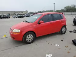 Salvage cars for sale at Wilmer, TX auction: 2005 Chevrolet Aveo Base