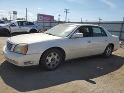 Salvage cars for sale at Chicago Heights, IL auction: 2003 Cadillac Deville