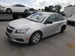 Chevrolet salvage cars for sale: 2014 Chevrolet Cruze LS