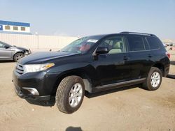 Salvage cars for sale at Greenwood, NE auction: 2013 Toyota Highlander Base