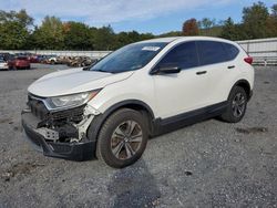 Salvage cars for sale at Grantville, PA auction: 2018 Honda CR-V LX