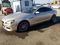 BMW 6 Series salvage cars for sale: 2013 BMW 650 I