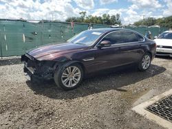 Salvage cars for sale at auction: 2016 Jaguar XF Premium