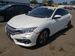 Honda salvage cars for sale: 2016 Honda Civic EX